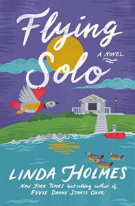 Flying Solo book cover with mallard duck on cover