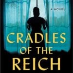 Cradles of the Reich book cover with woman's back looking out a draped window