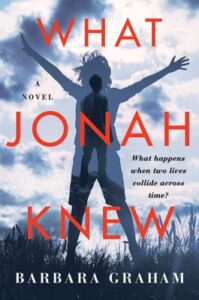 What Jonah Knew book cover with clouds and a young boy