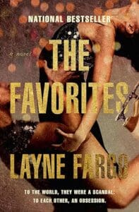 The Favorites by Layne Fargo book cover with blown up photo of the skaters 